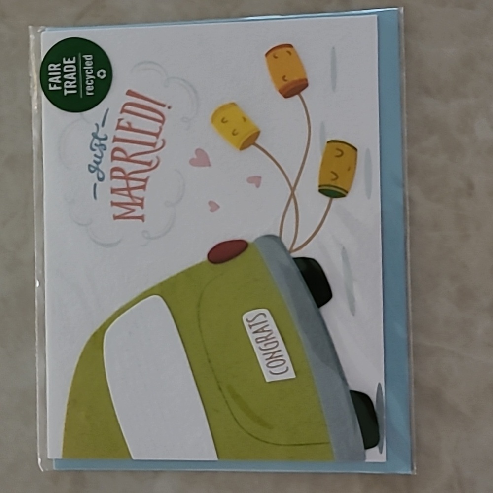 Papyrus  x Good Paper Wedding Card